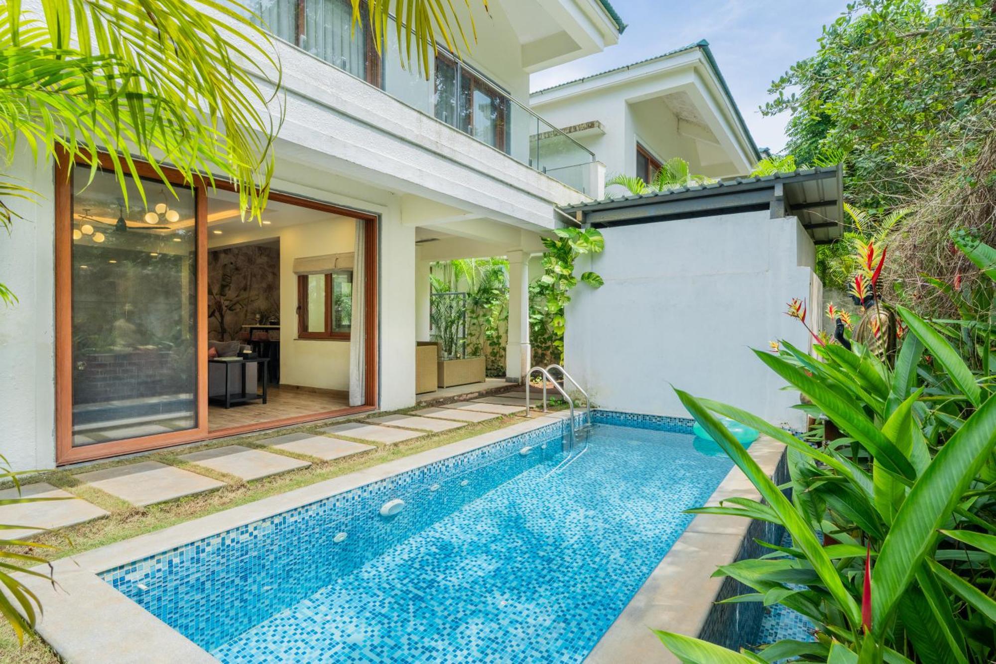 Elivaas 3 Bhk Pvt Pool & Bar - Villa Valerie Oxel Kültér fotó