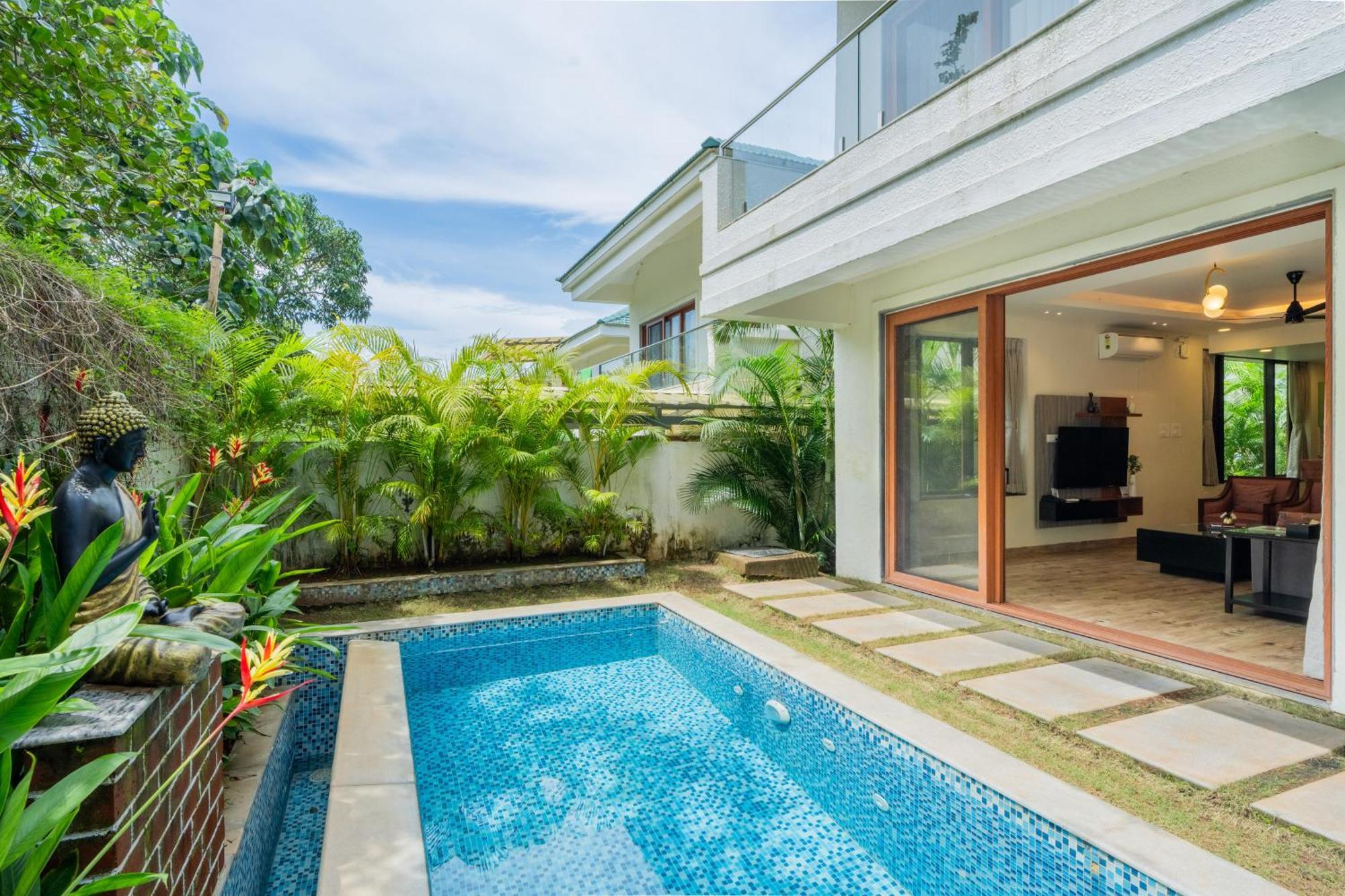 Elivaas 3 Bhk Pvt Pool & Bar - Villa Valerie Oxel Kültér fotó