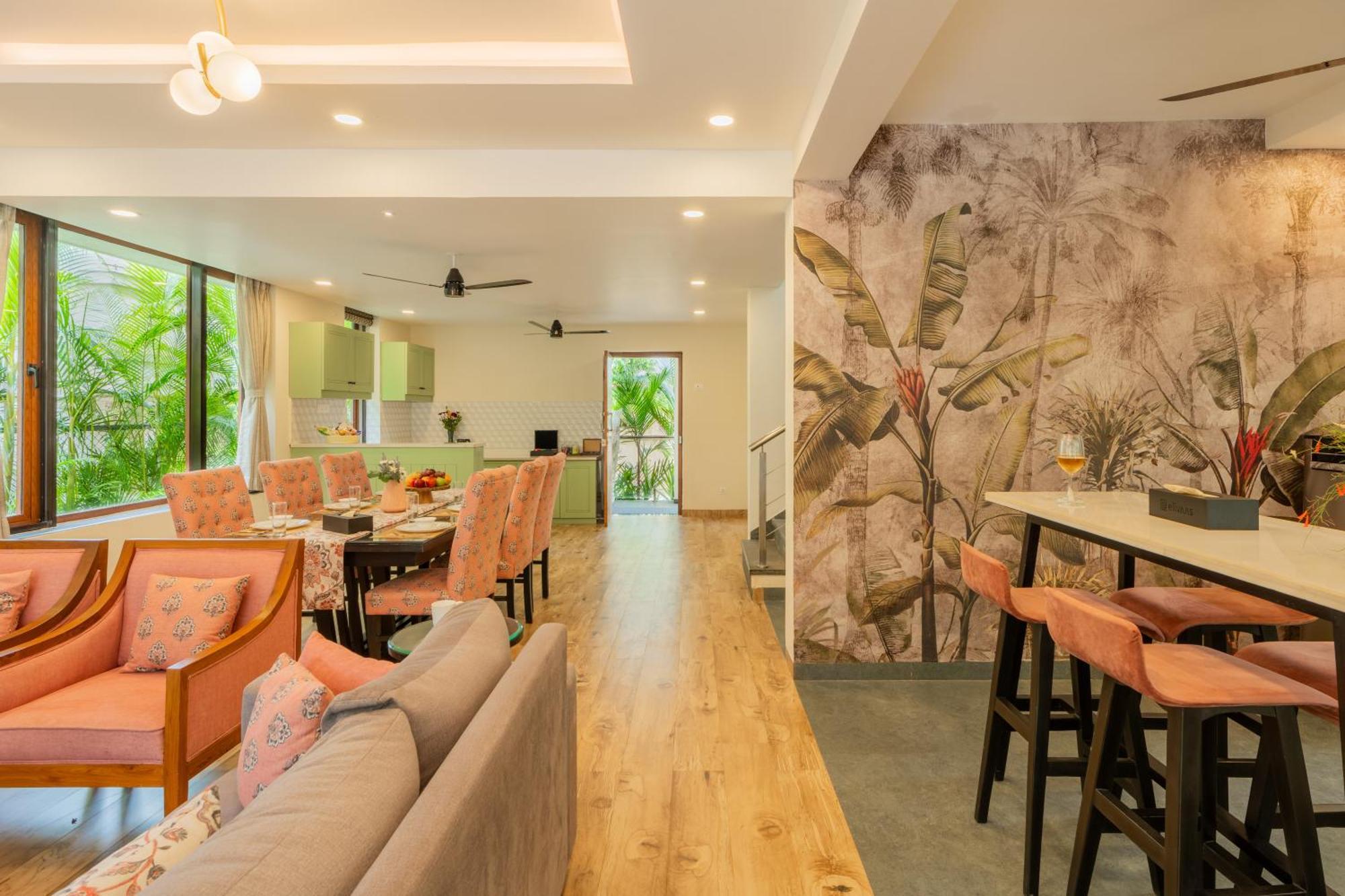 Elivaas 3 Bhk Pvt Pool & Bar - Villa Valerie Oxel Kültér fotó