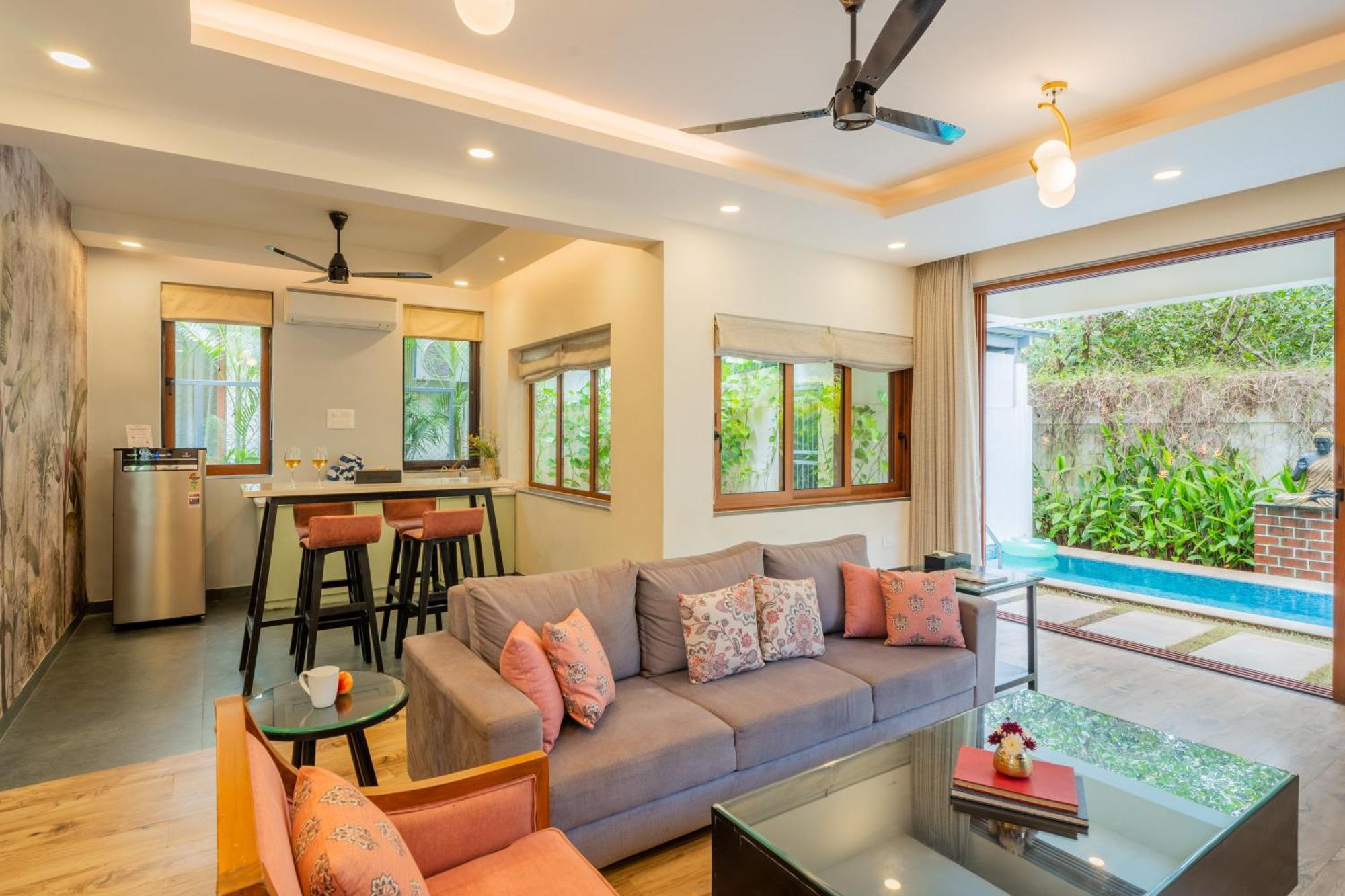 Elivaas 3 Bhk Pvt Pool & Bar - Villa Valerie Oxel Kültér fotó