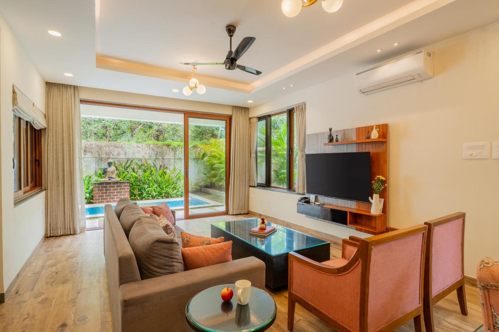 Elivaas 3 Bhk Pvt Pool & Bar - Villa Valerie Oxel Kültér fotó