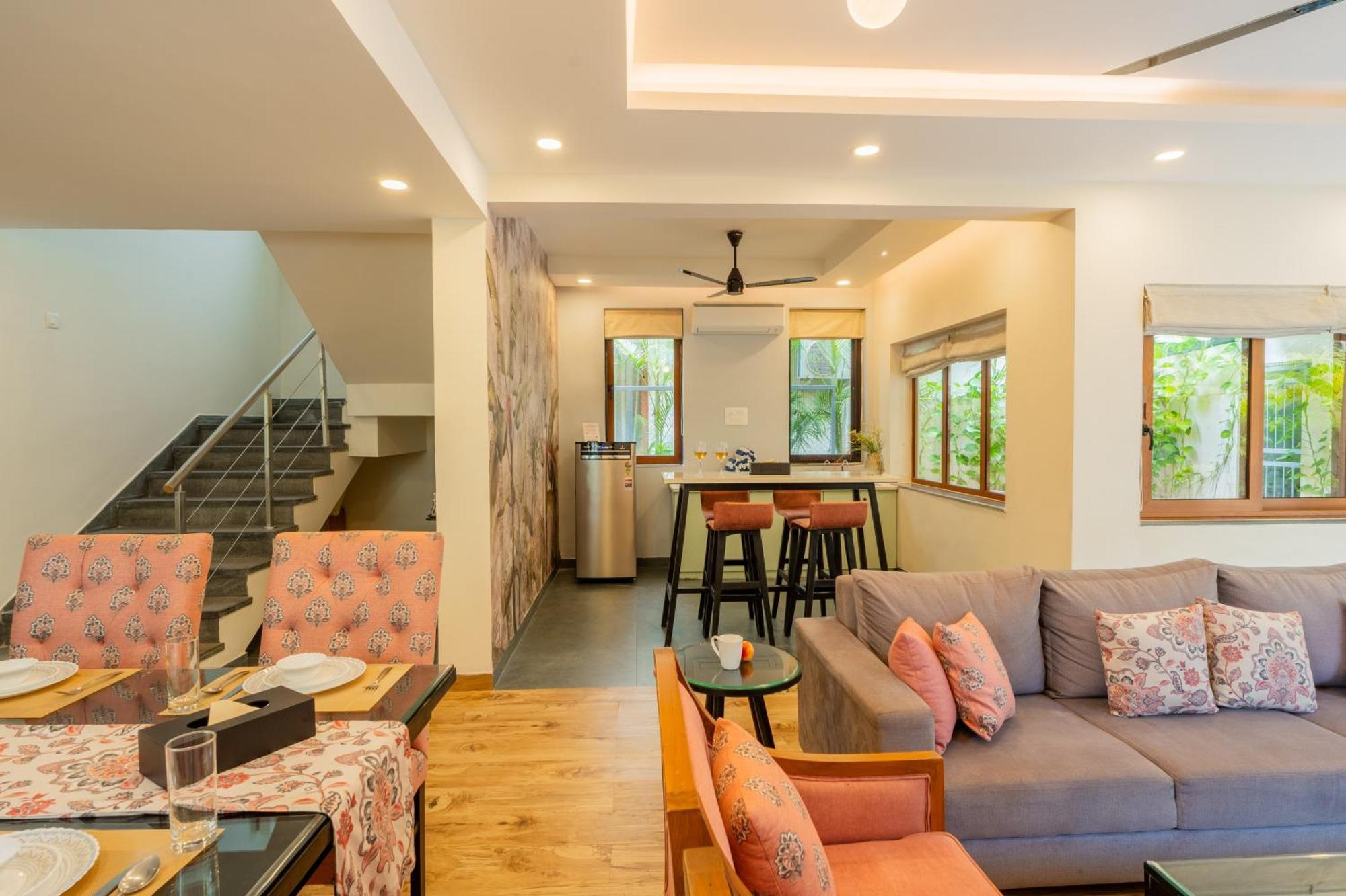 Elivaas 3 Bhk Pvt Pool & Bar - Villa Valerie Oxel Kültér fotó