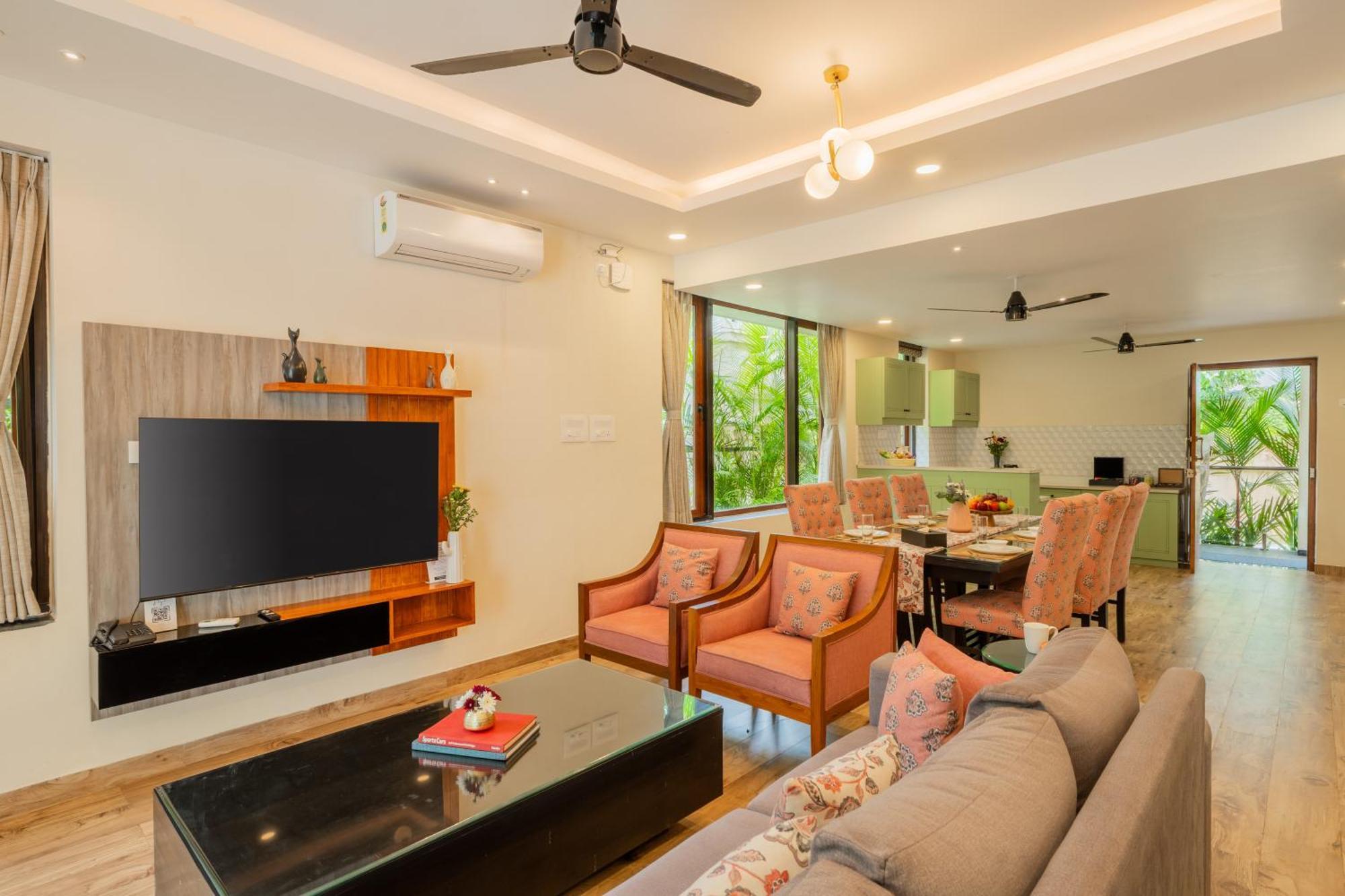Elivaas 3 Bhk Pvt Pool & Bar - Villa Valerie Oxel Kültér fotó